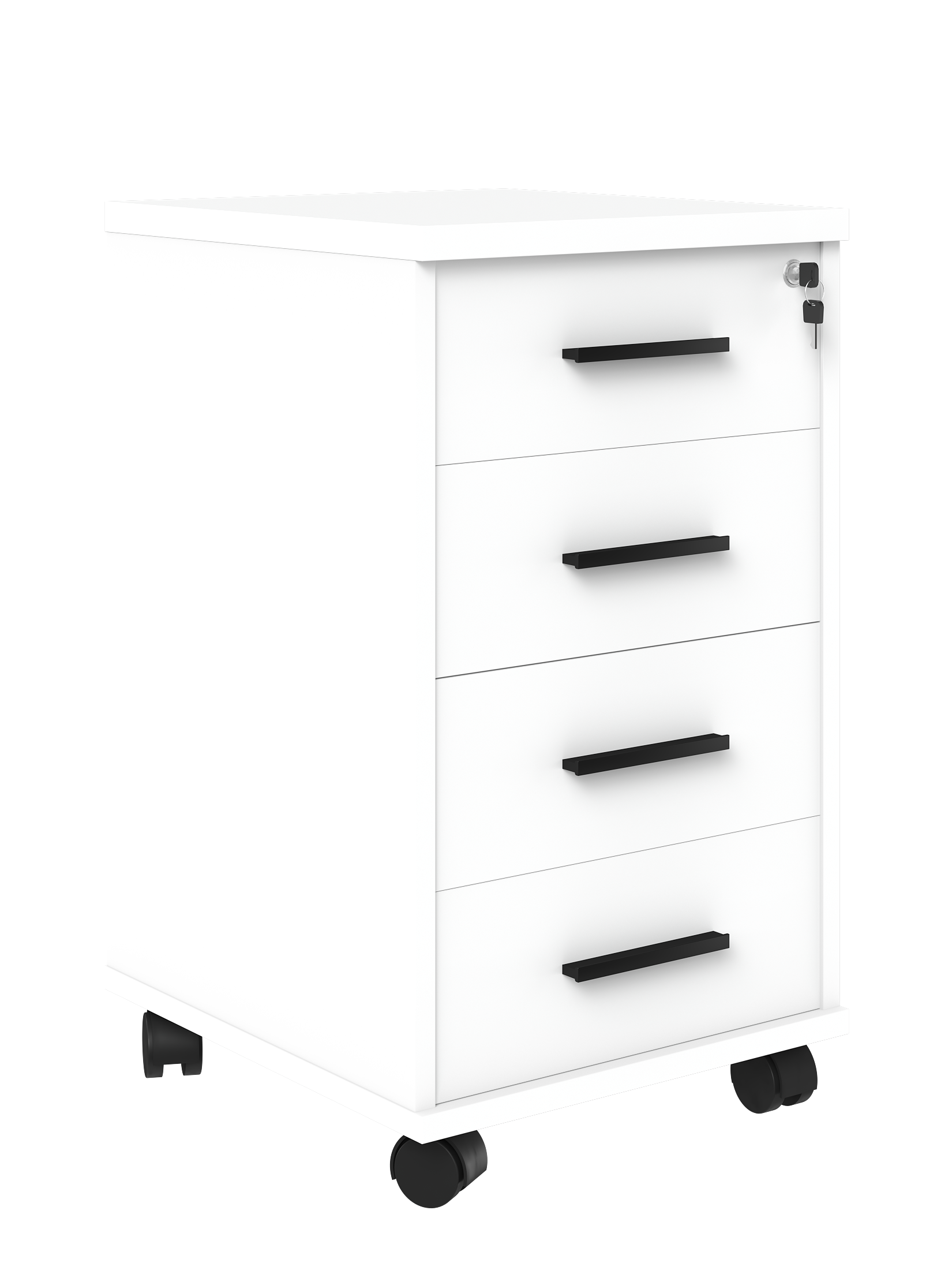 Тумба подкатная ТМ-4.А.BH Белый 412х450х708 COMP