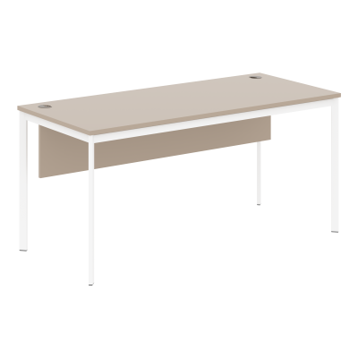 Стол письменный СП-4SD Мокачино/Белый 1600х720х755 Imago S
