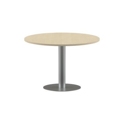 Конференц стол ПРГ 100 Клен*/Алюминий D1000хх750 IMAGO