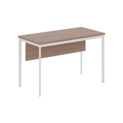 Стол письменный СП-2.1SD Ясень Шимо/Белый 1200х600х755. IMAGO-S