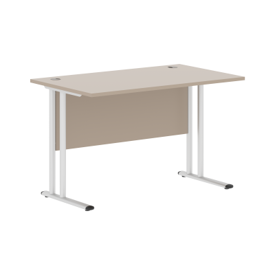 Стол письменный  СП-2М Мокачино/серебро 1200х720х755 Imago M