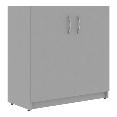 Шкаф с глухими малыми дверьми SR-2W.1 Серый 770х375х790 SIMPLE