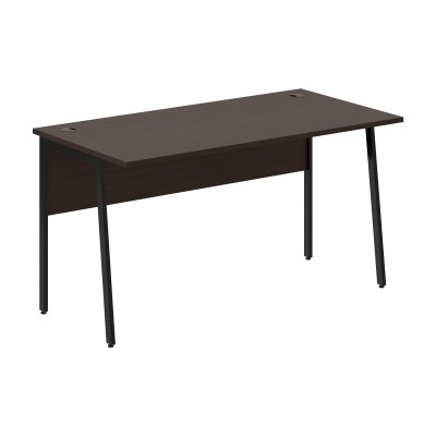 Стол прямой СП-3P Венге Магия/Черный 1400х720х755 IMAGO PLUS