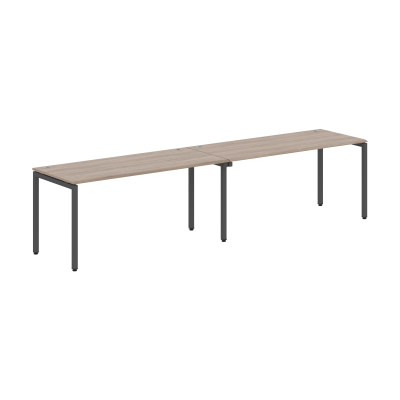 Стол 2-х местный WSST 3270 Дуб Сонома/Антрацит 3200х700х744 WAVE-S