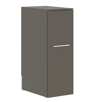Тумба с выдвижной секцией EDMS 120 Белый/Мокко 430х690х1200 EDIS-R