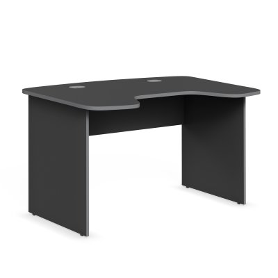 Стол компьютерный игровой STG 1385.1 Антрацит/Металлик с прямыми опорами SKILLL