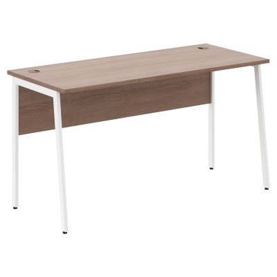 Стол прямой СП-3.1P Ясень Шимо/Белый 1400х608х755 IMAGO PLUS