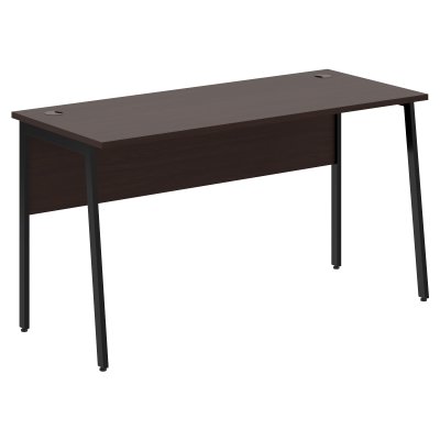 Стол прямой СП-3.1P Венге Магия/Черный 1400х608х755 IMAGO PLUS