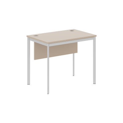 Стол письменный СП-1.1SD Мокачино/Алюминий 900х600х755 IMAGO-S