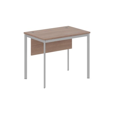 Стол письменный СП-1.1SD Ясень Шимо/Алюминий 900х600х755. IMAGO-S