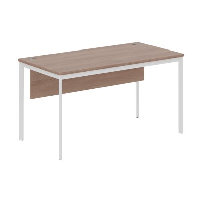 Стол письменный СП-3SD Ясень Шимо/Белый 1400х720х755. IMAGO-S