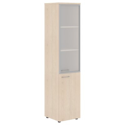 Шкаф колонка комбинированая (R) с топом XHC 42.7(R) Бук Тиара 432х432х1955 XTEN