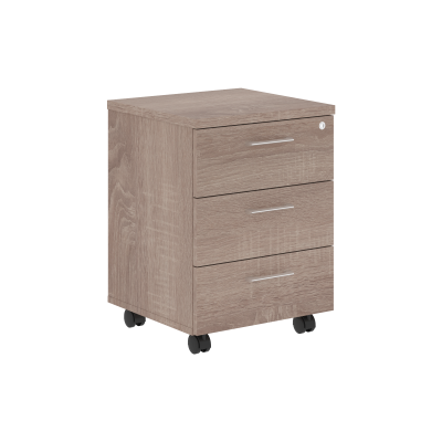 Тумба мобильная XMC-3D.1A Дуб Сонома 465х450х634 XTEN