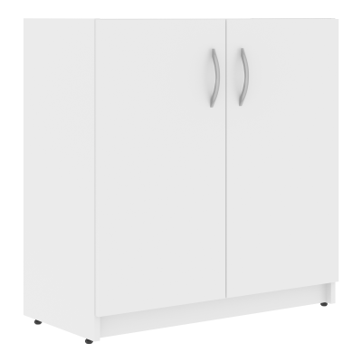 Шкаф с глухими малыми дверьми SR-2W.1 Белый 770х375х790 SIMPLE