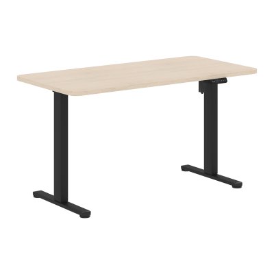 Стол письменный XHT 1367 Бук Тиара/Черный 1360х670х745-1205 XTEN-UP