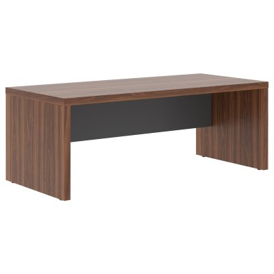 Стол руководителя ZST 209 Орех Даллас/Антрацит 2000х900х750 ZENN