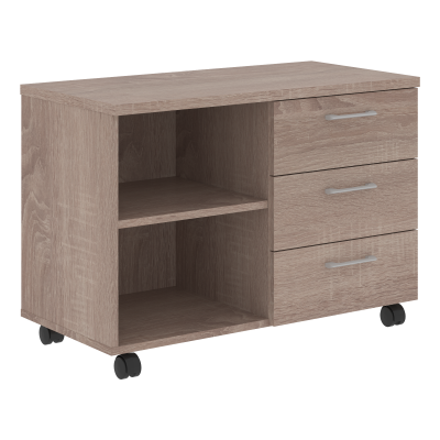 Тумба сервисная XLC-3D.1A Дуб Сонома 908х450х631 XTEN