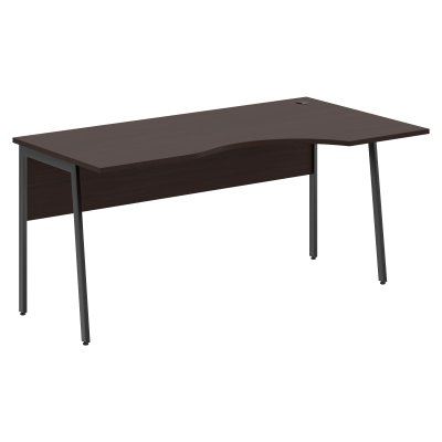 Стол прямой СА-1P(R) Венге Магия/Антрацит 1600х900х755 IMAGO PLUS