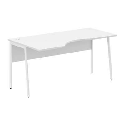 Стол прямой СА-1P(L) Белый/Белый 1600х900х755 IMAGO PLUS