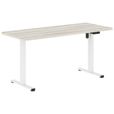 Стол письменный XHT 1567 Сосна Эдмонт/Белый 1560х670х745-1205 XTEN-UP