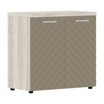 Шкаф с глухими малыми дверьми и топом TLLC 85.1 Капучино/Сосна Эдмонт Z 856х450х833 TORR LUX