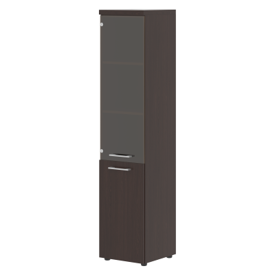 Шкаф колонка (L) комбинированая с топом THC 42.2(L) венге-магия Z 432х450х1968 TORR-Z