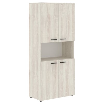 Шкаф с 2-мя комплектами глухих малых дверей и топом XHC 85.4 Сосна Эдмонт 856х432х1955 XTEN