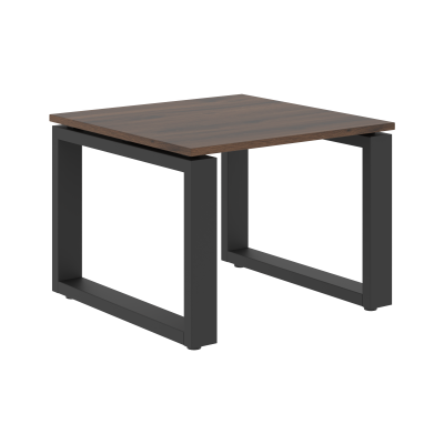 Стол журнальный ECT 6060 Дуб Денвер темный/Антрацит 600х600х450 ENIO