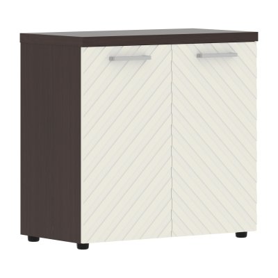 Шкаф с глухими малыми дверьми и топом TLLC 85.1 Латте/Венге Магия Z 856х450х833 TORR LUX