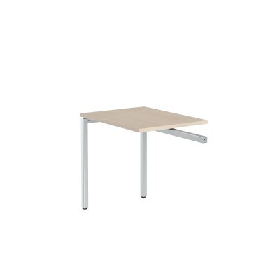 Брифинг - приставка XSB 860 Бук Тиара/Алюминий 800х600х750 XTEN-S