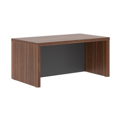 Стол руководителя ZST 169H Орех Даллас/Антрацит 1600х900х750 ZENN