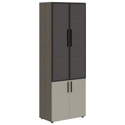 Шкаф высокий широкий VHCS 80.2 Аметист/Дуб Сильвер 800х430х2253 VELION