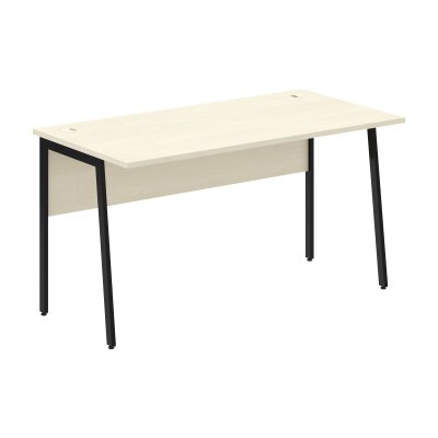 Стол прямой СП-3P Клен*/Черный 1400х720х755 IMAGO PLUS