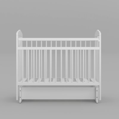 Кровать тип 1 Джованни, мультимаятник CWMC-144309 Белый 1250х700х1093 COFFEE