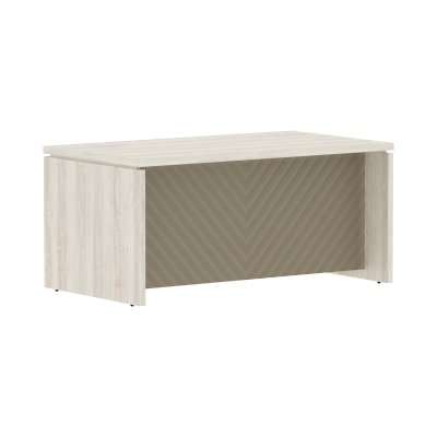 Стол руководителя TLST 169H Сосна Эдмонт Z/Капучино 1600х900х750 TORR LUX