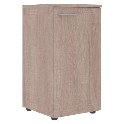 Шкаф колонка с глухой малой дверью (R) и топом XLC 42.1(R) Дуб Сонома 432х432х820 XTEN