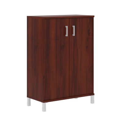 Шкаф средний с глухими дверьми B 420.6 Бургунди 900х450х1286 BORN