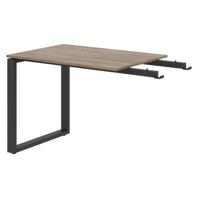 Брифинг-приставка EB 1070 Кария Пальмира/Антрацит 1000х700х750 ENIO