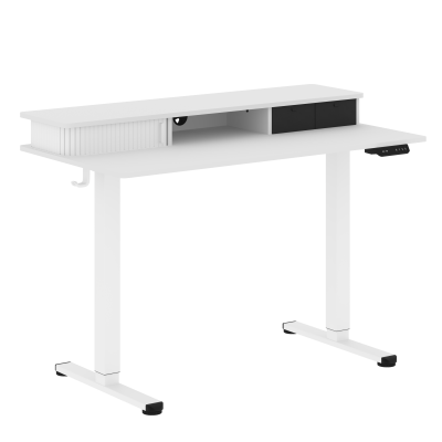 Стол письменный с подъемным механизмом HT501 Белый/Белый 1200х600х720-1180  XTEN-UP