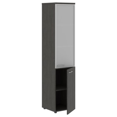Шкаф колонка комбинированая (R) с топом XHC 42.7(R) Дуб Юкон Модерн 432х432х1955 XTEN