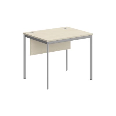 Стол письменный СП-1SD Клен*/Алюминий 900х720х755 IMAGO-S