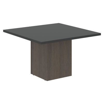 Стол центральный VCCT 1212.1 Яшма черный/Дуб Сильвер 1200х1200х750 VELION