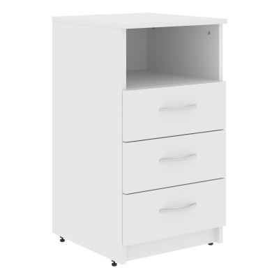Тумба приставная SC-3D.1А Белый 407х450х760 SIMPLE