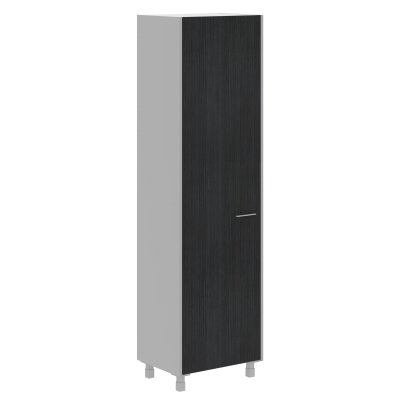 Шкаф для одежды OCW 60.1 Дуб Юкон Модерн/Металлик 874х450х2147 OFFIX NEW