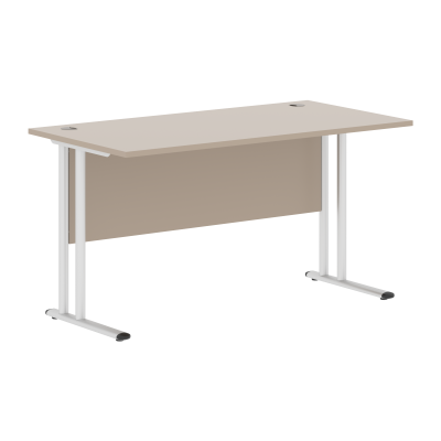 Стол письменный СП-3М Мокачино/серебро 1400х720х755 Imago M