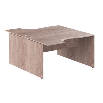 Стол 2-х местный эргономичный W2CET 149.3 Дуб Сонома 1400х1806х750 WAVE