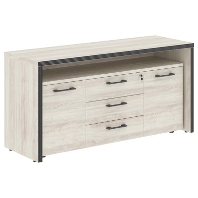 Тумба с фригобаром TTF-3D.1A Сосна Эдмонт 1640х550х800 TORR