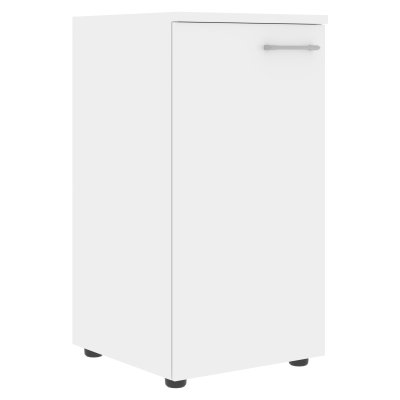 Шкаф колонка с глухой малой дверью (L) и топом XLC 42.1(L) Белый 432х432х820 XTEN