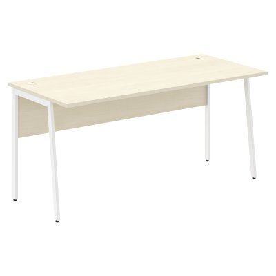 Стол прямой СП-4P Клен*/Белый 1600х720х755 IMAGO PLUS