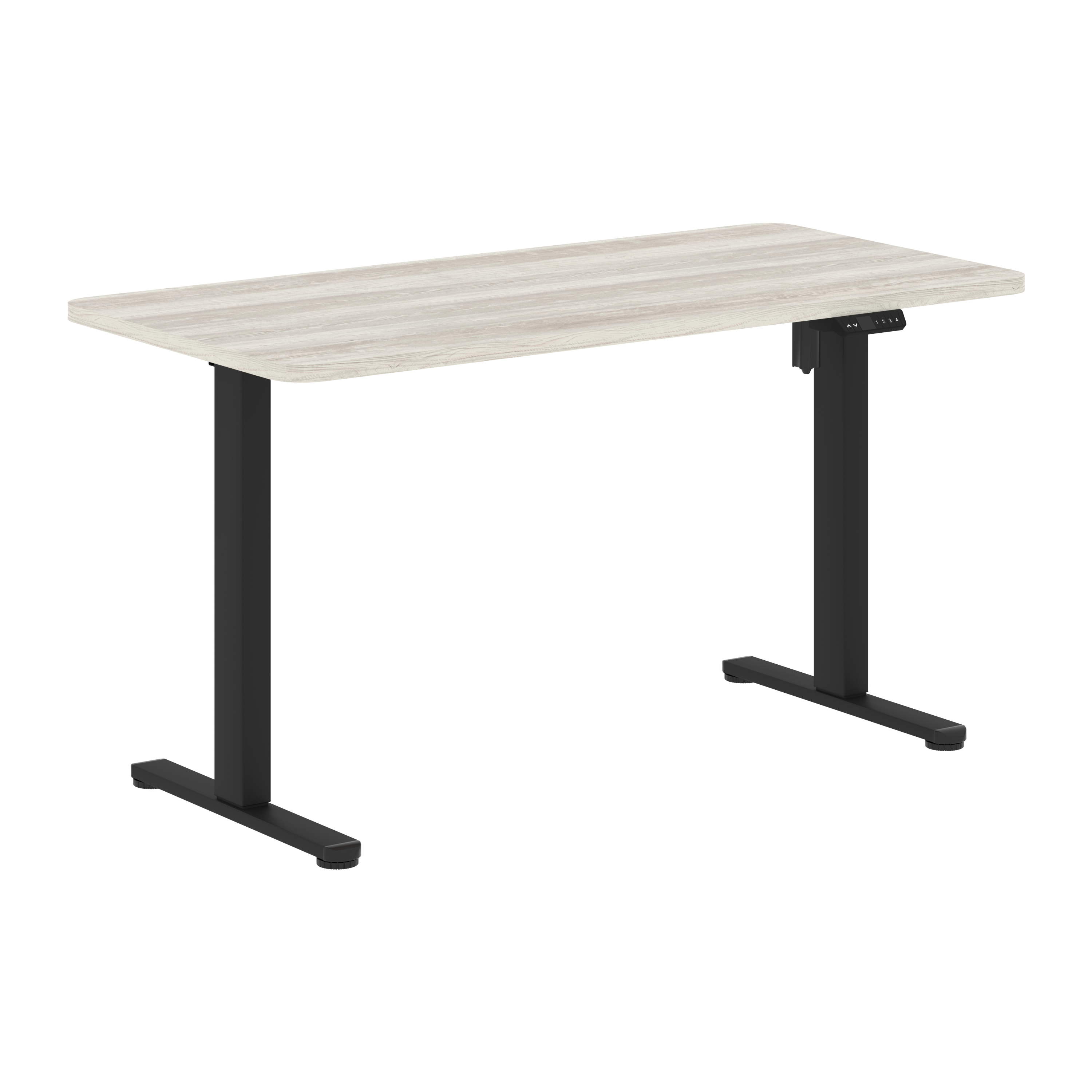 Стол письменный XHT 1367 Сосна Эдмонт/Черный 1360х670х745-1205 XTEN-UP